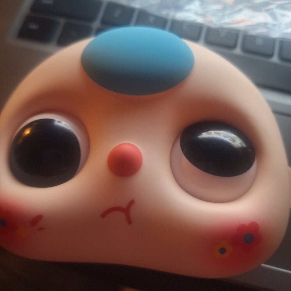 Baby three face rolling eyes 400%